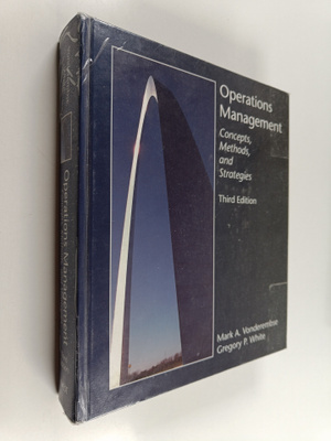 Mark A. Vonderembse : Operations management : concepts, m...