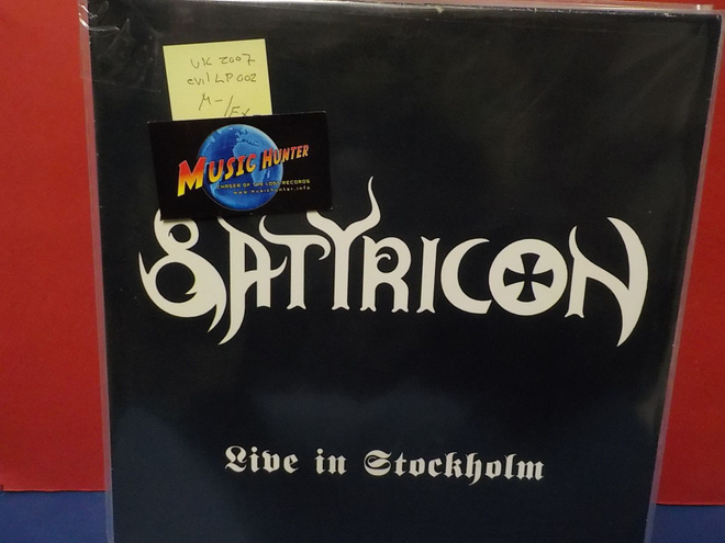 Satyricon - Live In Stockholm M-/EX- LP