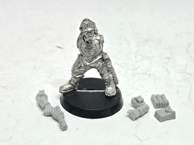 WH40K - Imperial Guard Captain (1988) [S169]
