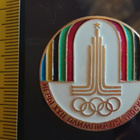 Pinssi rintamerkki olympialaiset 1980 Moskova - pikkukuva 1