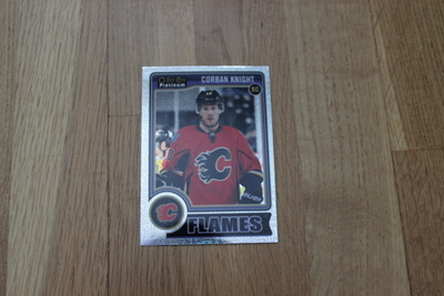 2014-15 O-Pee-Chee Platinum Rookie Traxx Corban Knigth #175