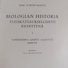 Erik Nordenskiöld : Biologian historia yleiskatsauksellis... - pikkukuva 2