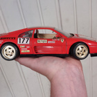 ferrari 348 burago 1989 Pienoismalli auto. - pikkukuva 2