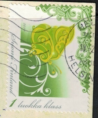 Omakuvamerkki, 2010, Siipien havinaa, leike
