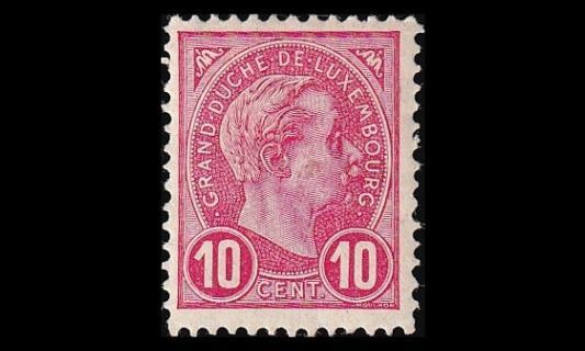 Luxemburg 71 * Suurherttua Adolf 10 C (1895)