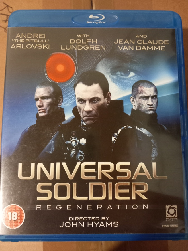 Universal soldier regeneration Blu-ray