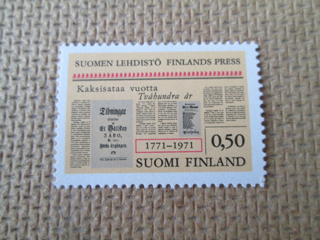 Suomi 1971:  Suomen lehdistö 200 v.