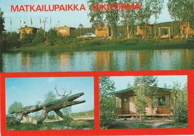 Postikortti, KAAMANEN, Matkailupaikka Jokitörmä