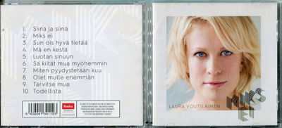LAURA VOUTILAINEN . CD-LEVY . MIKS EI