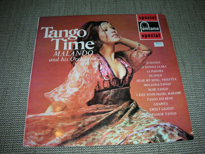 LP Tango time Malando and his orchestra