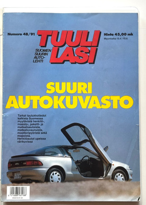 Tuulilasin Suuri Autokuvasto 4B/91