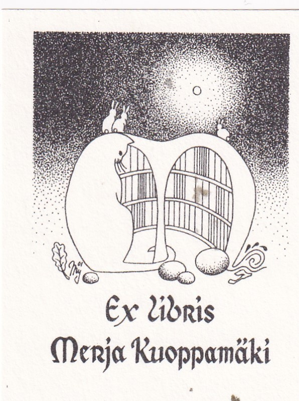 Ex Libris, Merja Kuoppamäki   b678