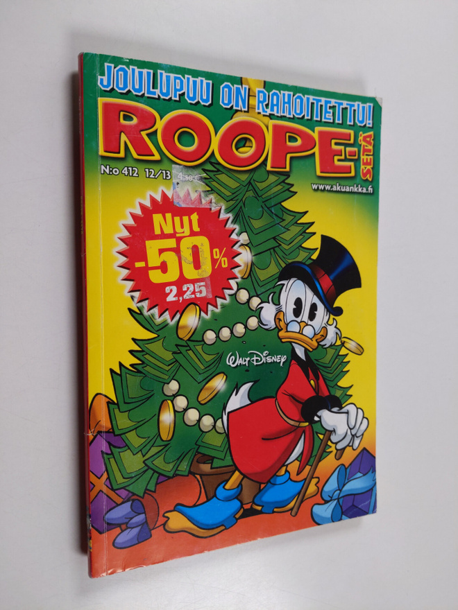 Roope-Setä n:o 12/2013 : Joulupuu on rahoitettu!