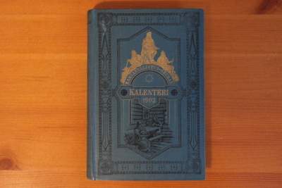 Kansanvalistuseuran kalenteri 1903.Sid.1.P.Ex Libris.Hieno.