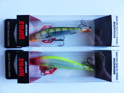 RAPALA RIPSTOP 9cm, 7g 2 kpl Väri: Yellow Perch ja Clown