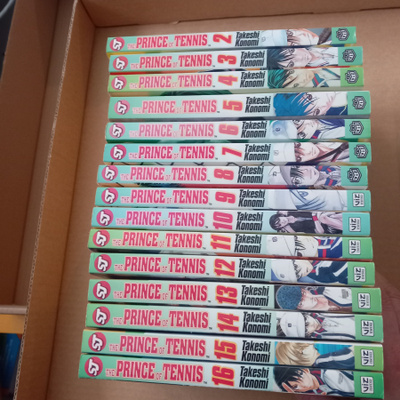 The Prince of tennis manga valikoima