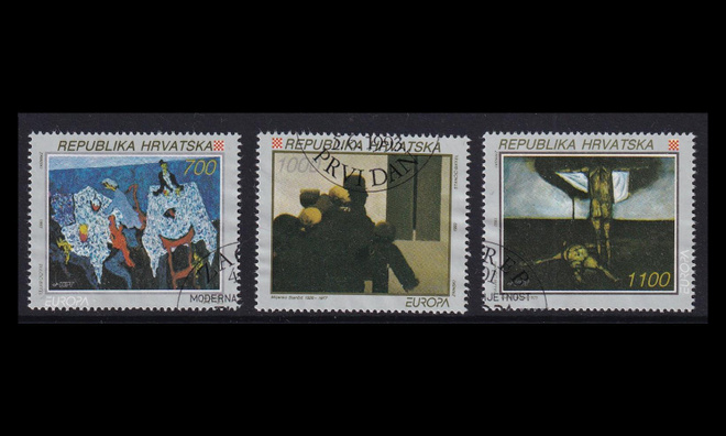 Kroatia 240-2 o Europa nykytaide (1993)