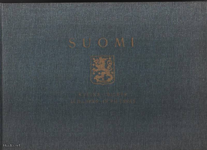 [Jonasson, Felix]: Suomi kuvina, WSOY 1929, sid, 1.p., K3 ++