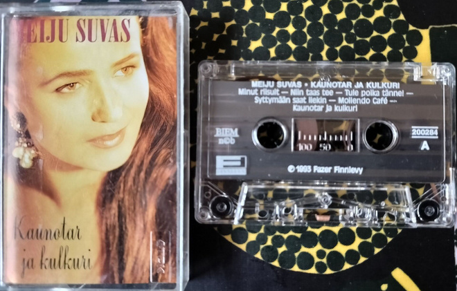 MEIJU SUVAS-KAUNOTAR JA KULKURI-kasetti,v.1993 Fazer Finnlev