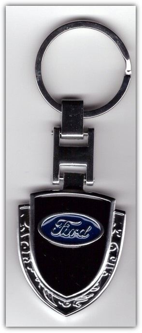 Ford avaimenperä - 'vaakunan muotoinen kehys'