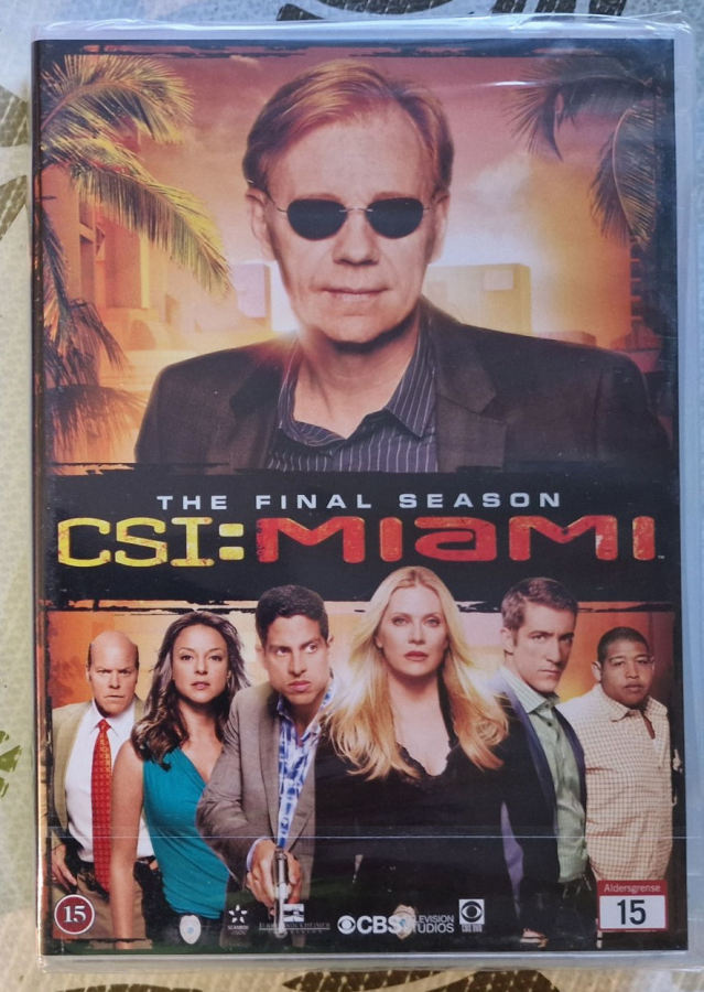 CSI MIAMI kausi 10 THE FINAL SEASON - DVD Boxi [Uusi]