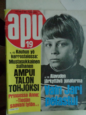 Apu lehti Nro 19/1981 (28.8)