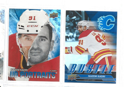 2 x NAZEM KADRI - CALGARY -erkkareita - UD 2025-26