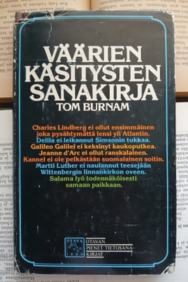 Tom Burnam - Väärien käsitysten sanakirja (sid.)