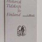 Historisk tidskrift för Finland 4/2000 - pikkukuva 1