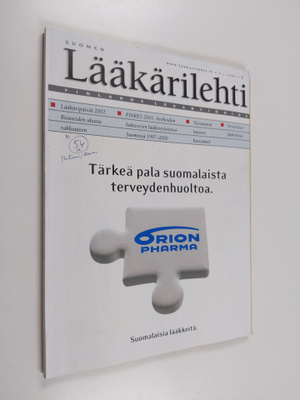 Suomen lääkärilehti 1/2002