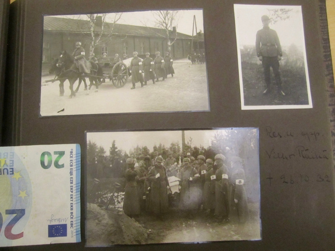 7 VANHAA Valokuvaa Tykki Tykistö 1932
