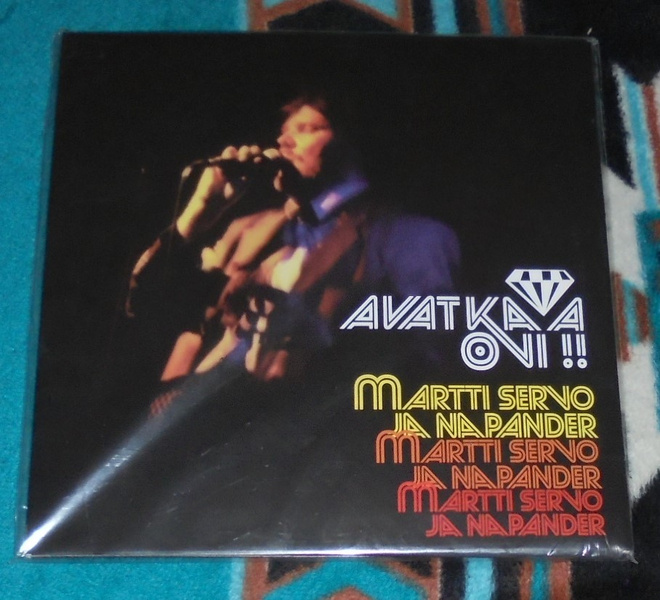 MARTTI SERVO NAPANDER ~ Avatkaa Ovi !! ~ 2LP *UUSI*