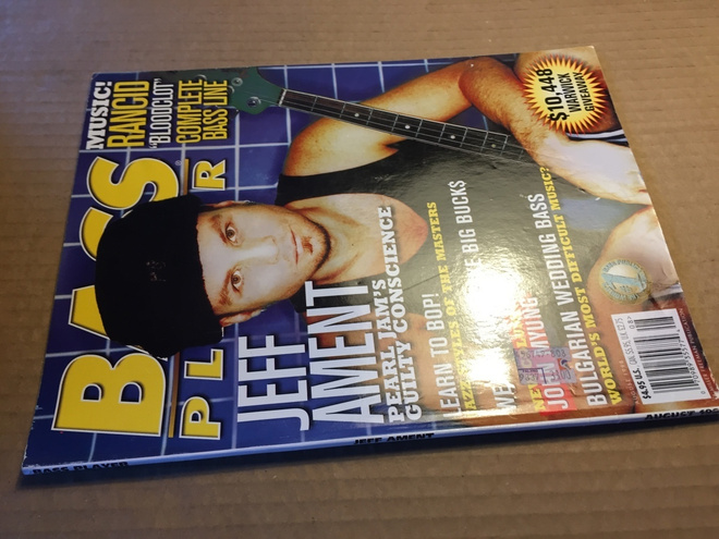 BASS PLAYER MAGAZINE 8/1998 HYVÄ