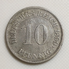 Saksa 10 Pfennig 1899E - pikkukuva 1
