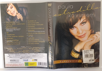 Paula Koivuniemi: Estradilla DVD