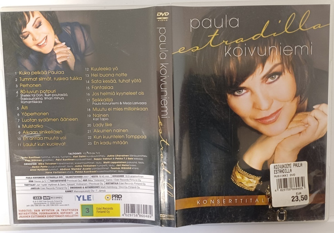 Paula Koivuniemi: Estradilla DVD