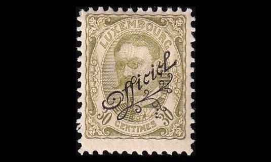 Luxemburg 86 * Virkamerkki 30 C (1908)