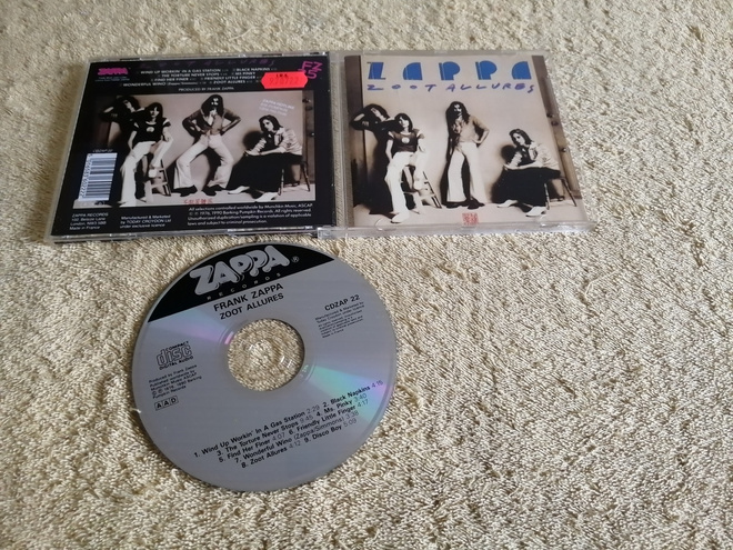 FRANK ZAPPA - Zoot Allures CD