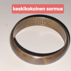 Vanhat kihtisormukset 3 kpl (J.W. Sundberg Eskilstuna) - pikkukuva 5