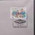 Lasikylä -Nuutajärvi kuvaleima, leiman FDC 1991 - pikkukuva 2