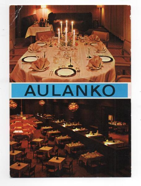 HÄMEENLINNA: Aulanko, ravintolaa ja juhlapöytä