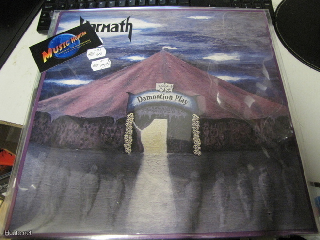 WARMATH - DAMNATION PLAY LP orig '91 PAINOS kuin UUSI+
