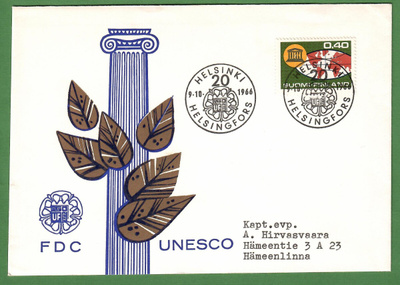 FDC-9.10.1966 UNESCO (103)