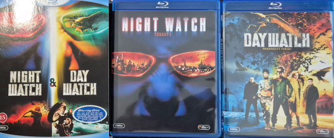 Night Watch ja Day Watch  -Blu-Ray