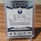 12018-19 UD Ice Exquisite Collection Casey Mittelstadt /299 - pikkukuva 2