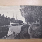 VANHA Postikortti Varkaus Taipaleen Kanava Laiva 1900-luku - pikkukuva 1