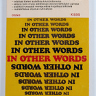 Diana Webster : In other words - pikkukuva 2