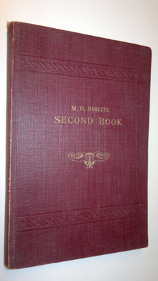 M. D. Berlitz : Second Book for teaching English (1926)