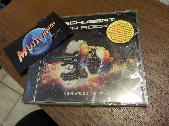 SCHUBERT IN ROCK - COMMANDER OF PAIN UUSI CD