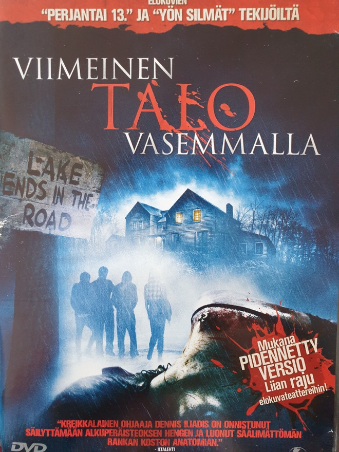 VIIMEINEN TALO VASEMMALLA DVD